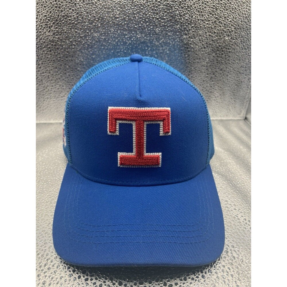 Texas Rangers Mitchell & Ness Retro Logo Pro Pinch Fit Hat